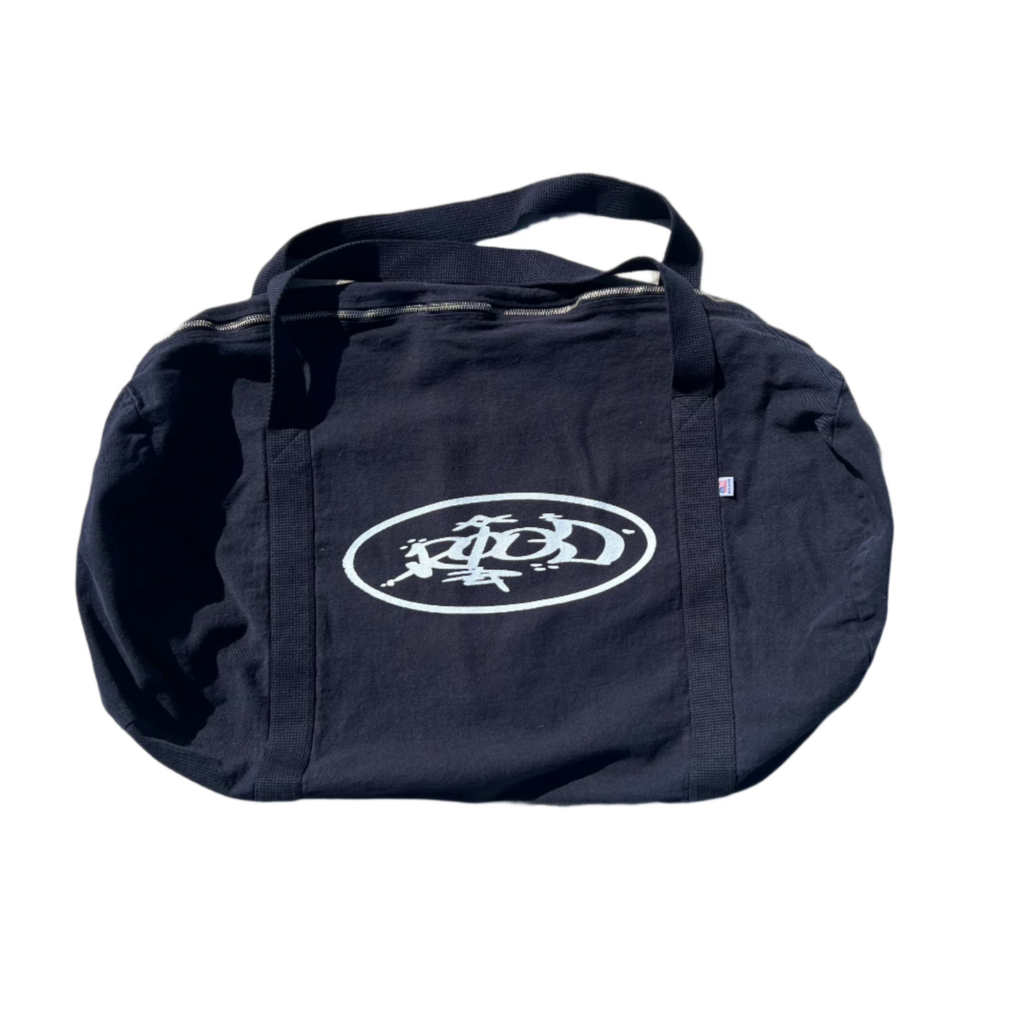 ROOD NAVY OVERNIGHT DUFFLE FRONT