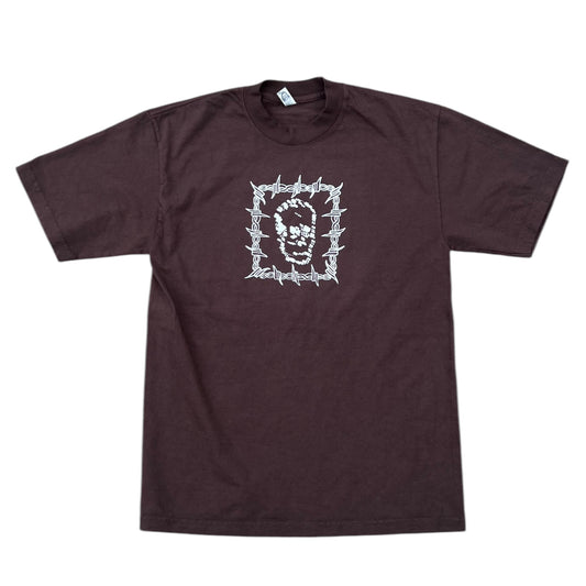 LOST TEE CHOCOLATE FRONT