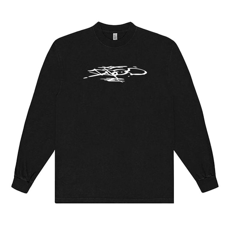 GRAPH LOGO L/S BLACK – ROOD SKATEBOARDS