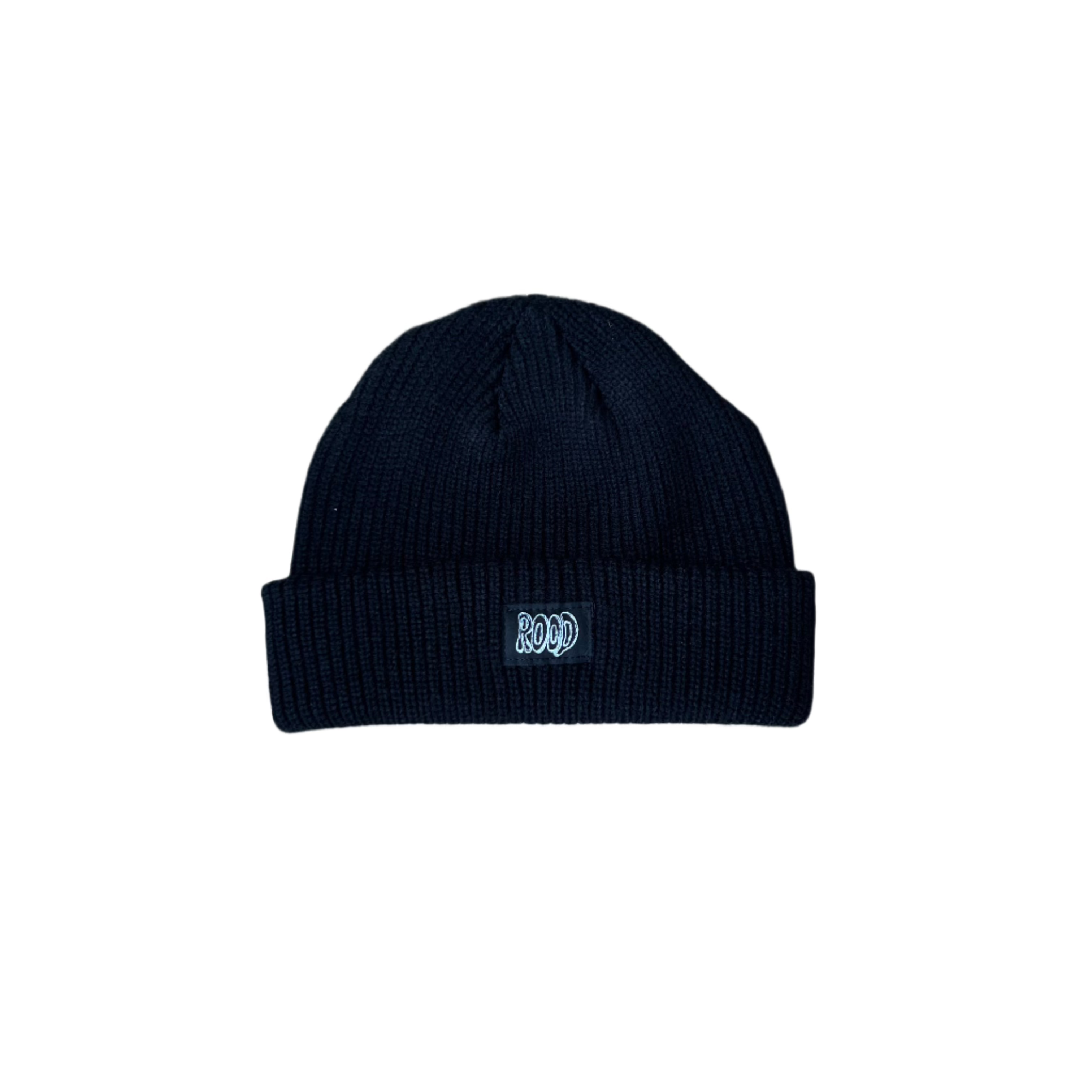 OG LOGO BEANIE (BLACK) – ROOD SKATEBOARDS