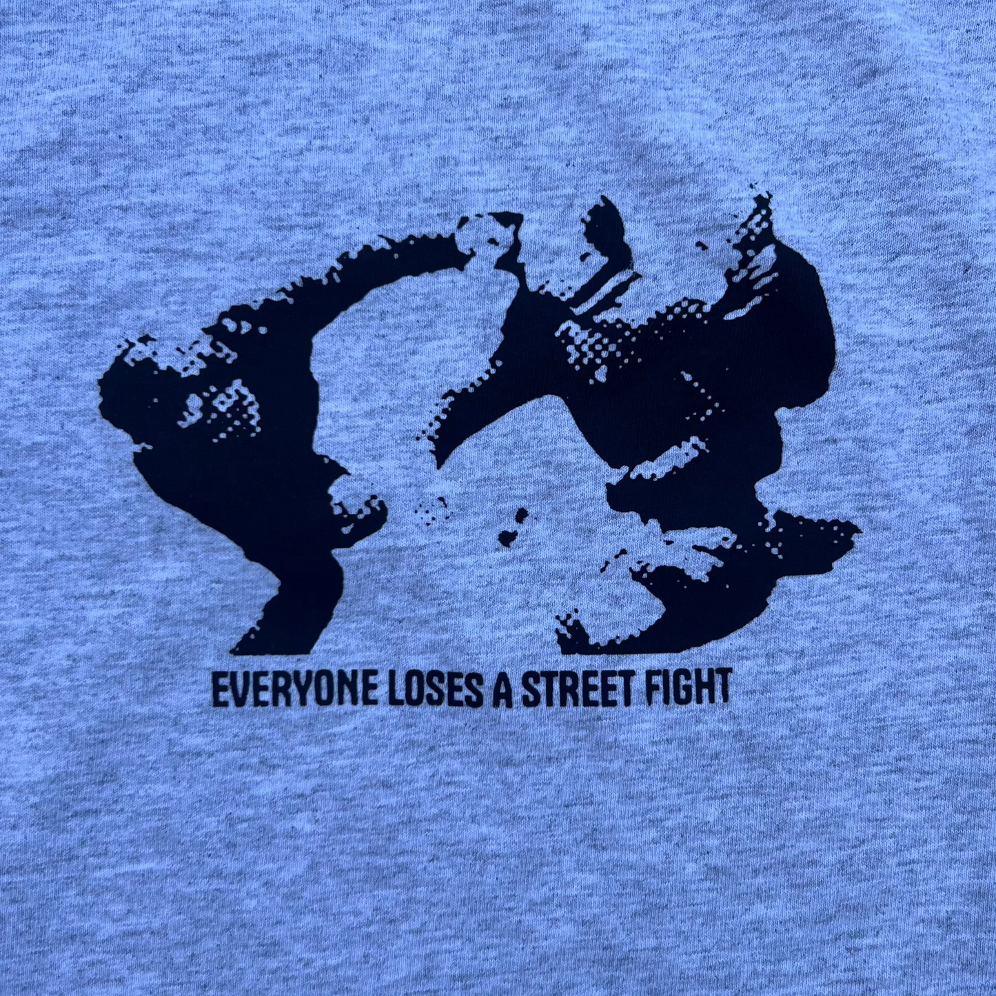 STREET FIGHT TEE (ASH)