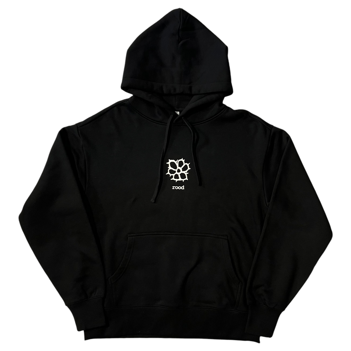 FLOWER HOODIE BLACK