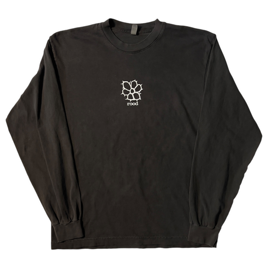 FLOWER LONG SLEEVE (FADED BLACK)