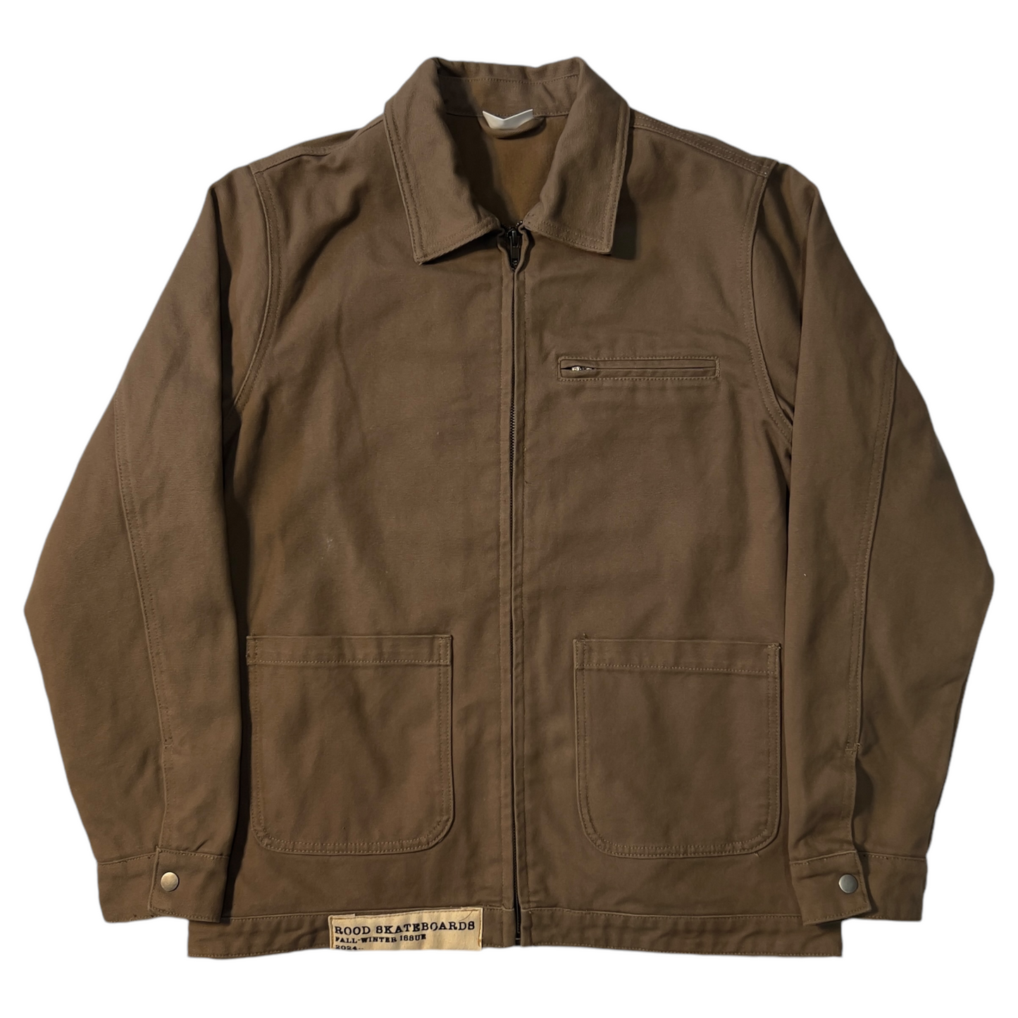 BLOSSOM CANVAS JACKET (WALNUT)