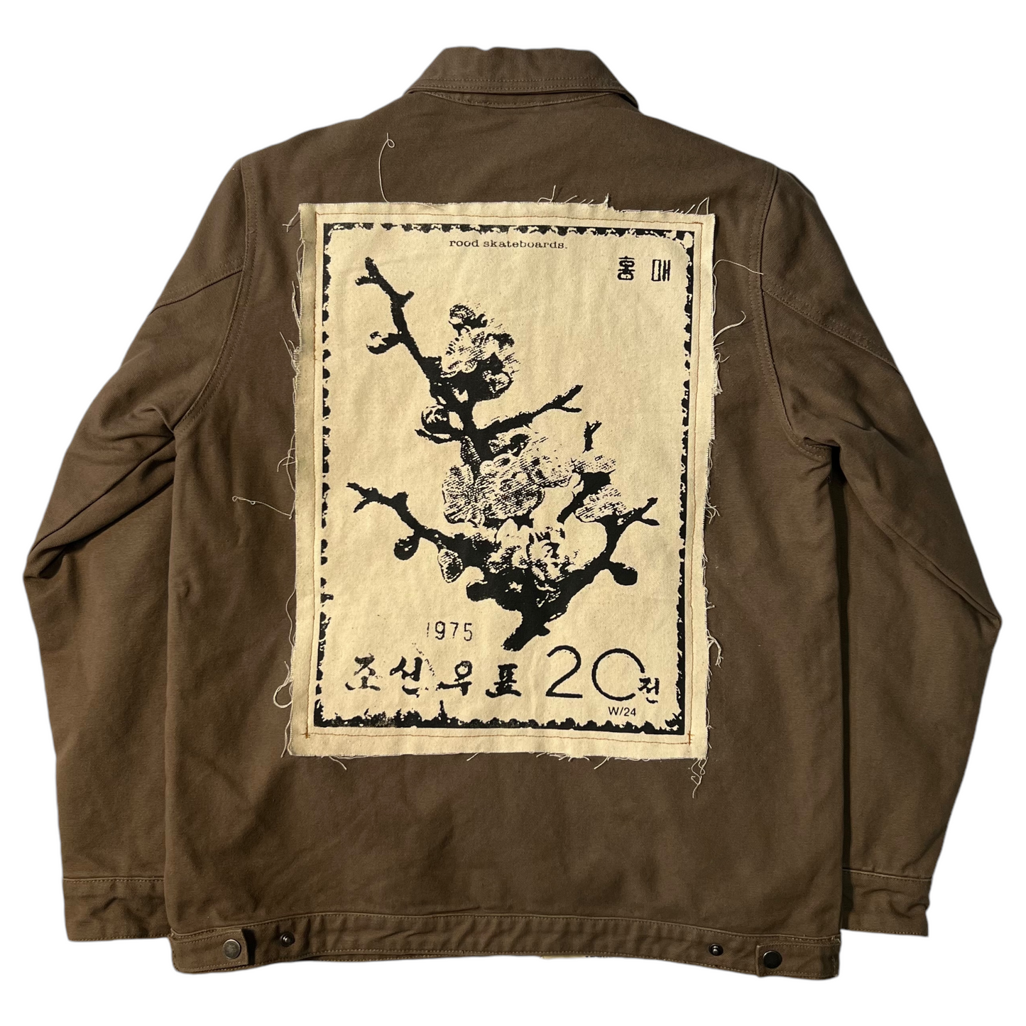 BLOSSOM CANVAS JACKET (WALNUT)