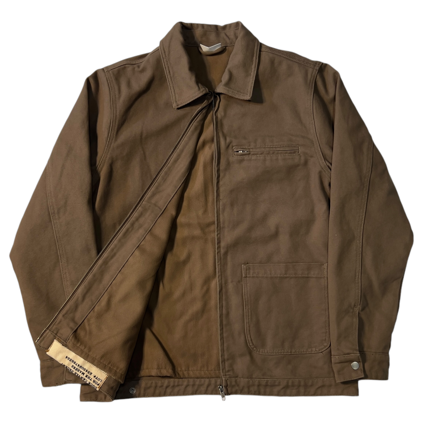 BLOSSOM CANVAS JACKET (WALNUT)