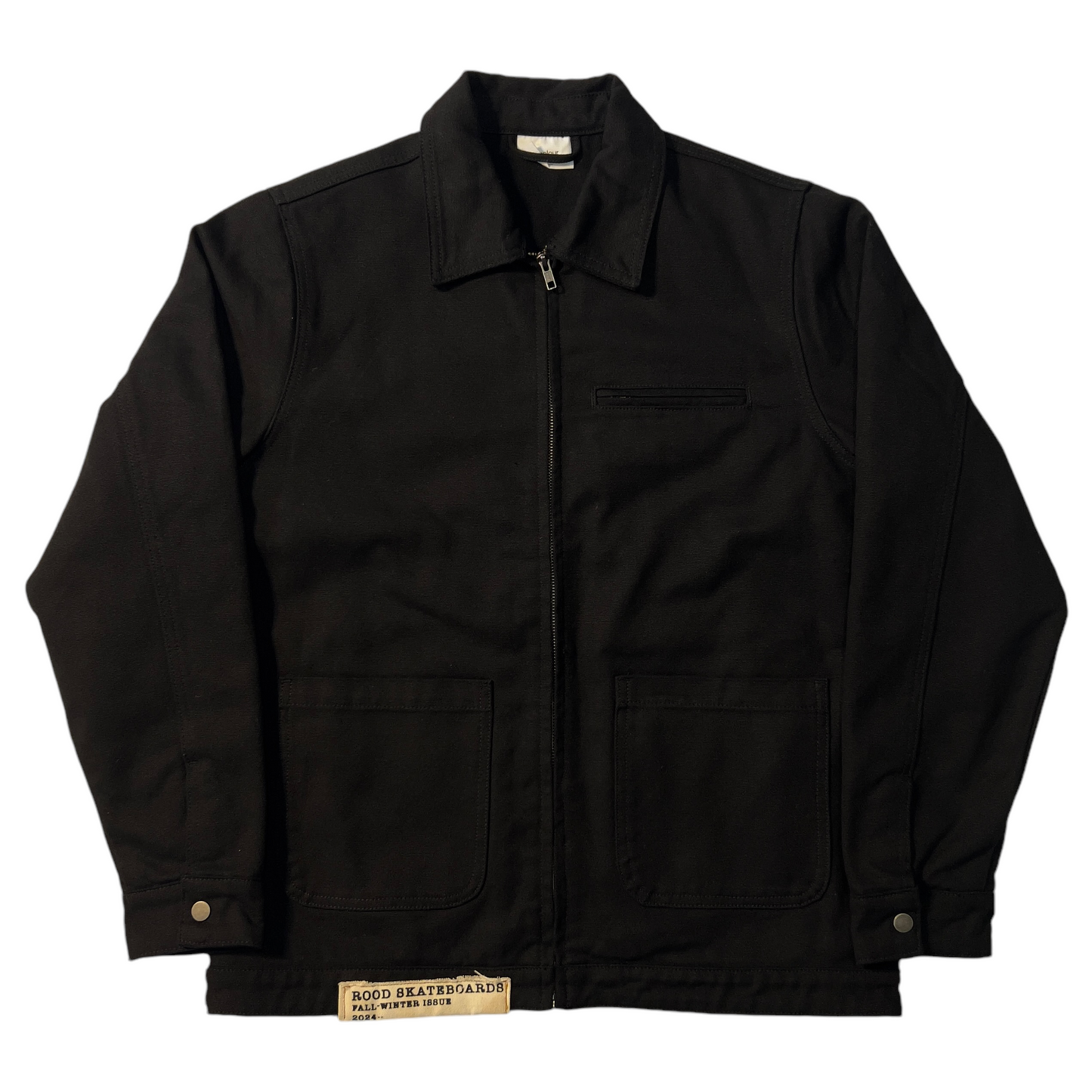 BLOSSOM CANVAS JACKET (BLACK)