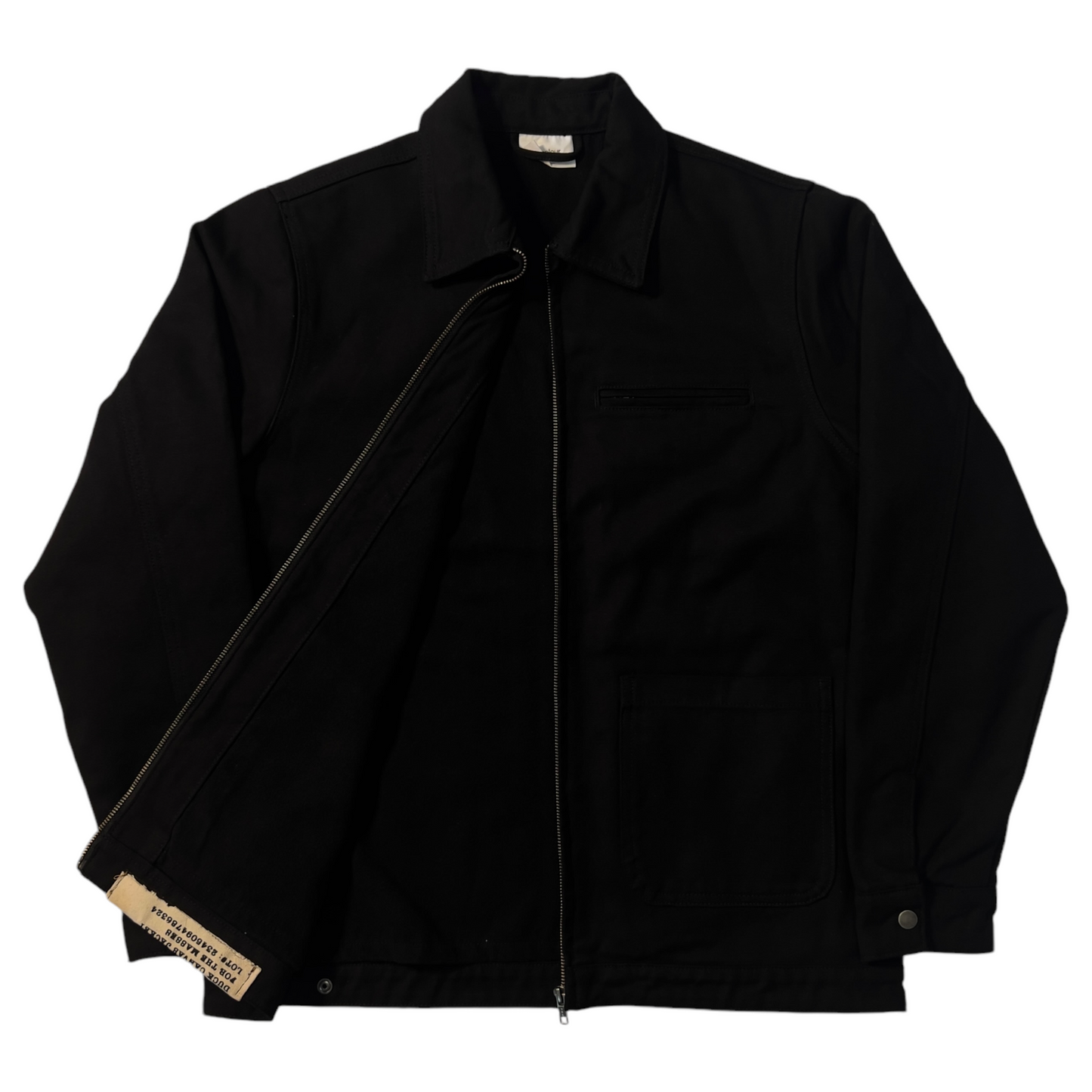 BLOSSOM CANVAS JACKET (BLACK)